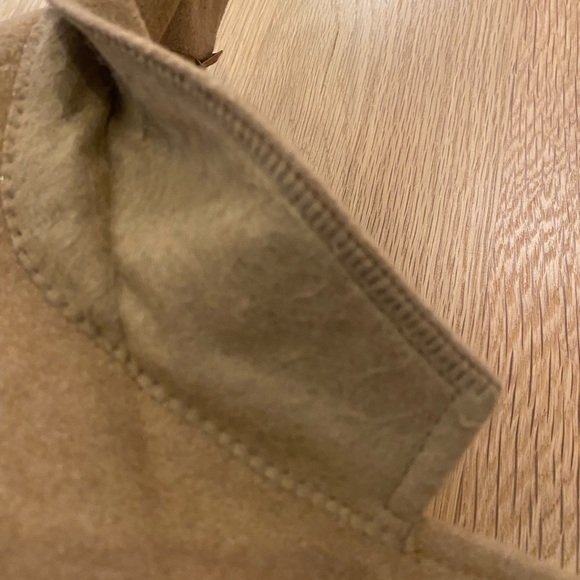 Vintage Mens Classic Mongolian Camel Hair Tan Sport Coat /  Size 41 Regular - Picture 12 of 13